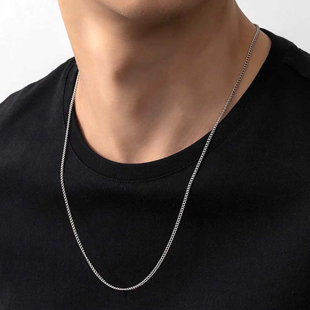 Halsband Plain s925 1,2 MM