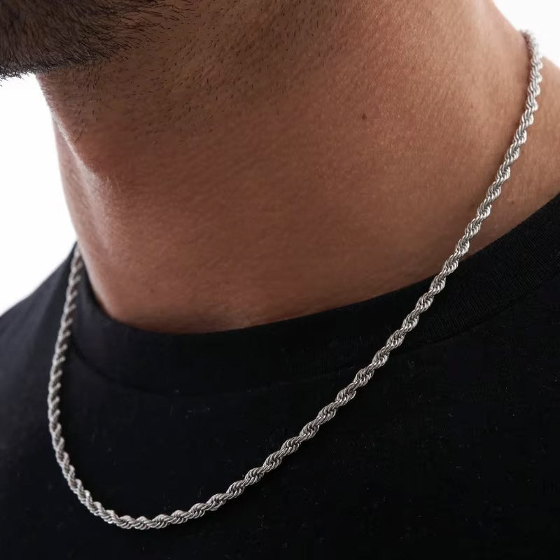 Halsband Rope s925 3,3 MM PREMIUM