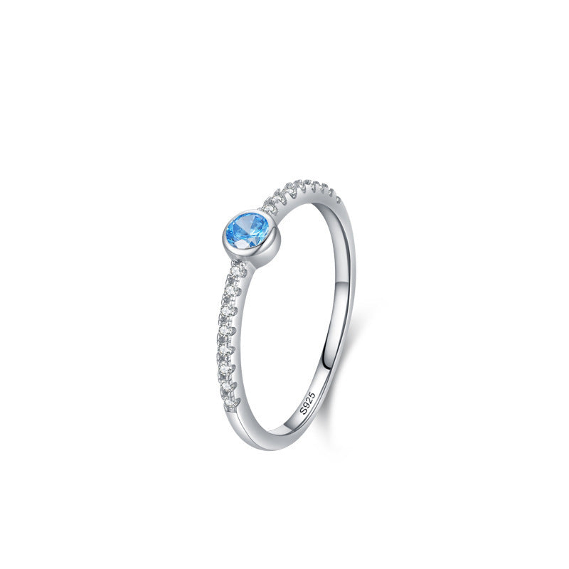 Ring Blue Ivy/Blanche