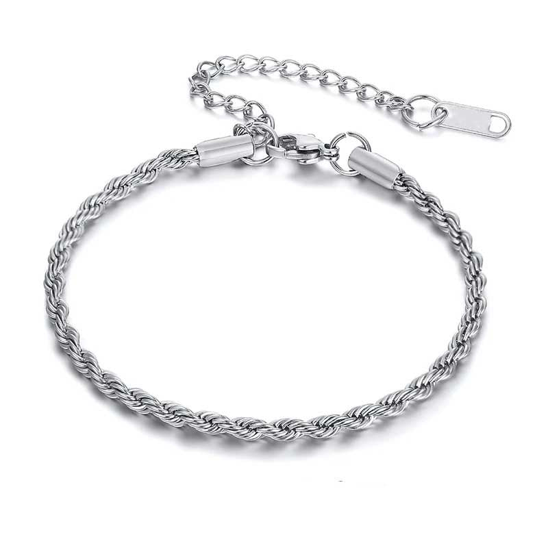 Armband Rope s925 3MM PREMIUM